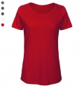 T-shirt Organic Inspire de senhora Slub