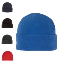 Gorro reciclado em micropolar com dobra