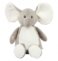 Elefante de peluche com fecho