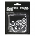 Caixa de 12 grampos em nylon cnicos