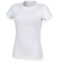 T-shirt de senhora com decote redondo Feel Good