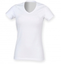 T-shirt de senhora decote V Feel Good