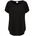 T-shirt scoop neck de senhora