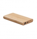 ARENAPOWER C Power Bank de bambu 4000 mAh