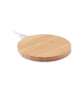 RUNDO LUX Carregador sem fio bambu 15W