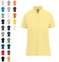 POLO MULHER B&C MY POLO 210G - 100% ALGODO