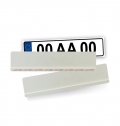 SUPORTE EM PL�STICO RECICLADO PARA CHAPA DE MATR�CULA