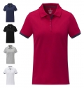 Polo de manga curta e bicolor para mulher 'Morgan'