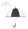 GOTA Guarda-chuva transparente de dimetro 102cm/23? com cabo curvo.