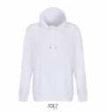 SWEATSHIRT UNISEXO COM CAPUZ CONSTELLATION  BRANCO