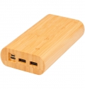 Powerbank de 20,000mAh em bambu 'Tulda'