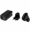 Carregador de viagem PD de plstico reciclado de 25 W 'ADAPT'