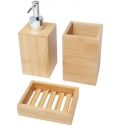 Conjunto de 3 canetas de bambu para casa de banho 'Hedon'