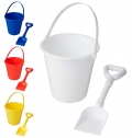 Balde e p de praia de plstico reciclado 'Tides'