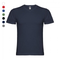 T-shirt de manga curta com decote em V para homem 'Samoyedo'