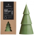 Vela de �rvore de Natal de matcha - L 'Originalhome'