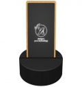 Base com coluna 2 x 3 W e carregador de induo de 10 W 'SCX.design W18'