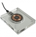Estao de carregamento sem fios de madeira 15 W 'SCX.design W29'