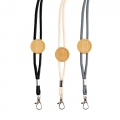 West Lanyard com ajust�vel em bamboo