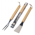 Conjunto para churrasco em ao inoxidvel Kaitlyn