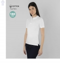 Polo Mulher Branco Charles