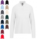POLO MULHER B&C MY POLO 180 LSL - 100% ALGODO