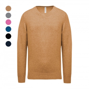 Pullover premium com decote V