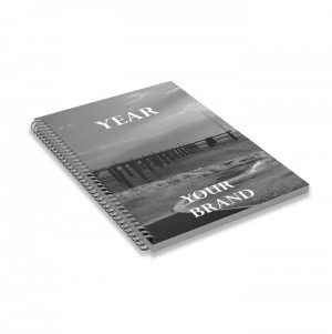 AGENDA DIRIA A5 ESPIRAL CAPA PP PERSONALIZVEL