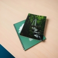 BLOCO A5 ESPIRAL EM PAPEL RECICLADO PERSONALIZVEL