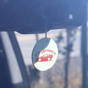 AMBIENTADORES PARA AUTOM�VEL COM 40CM2 PERSONALIZ�VEL