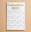 CALENDRIO A3 DE PAREDE COM ILH PERSONALIZVEL