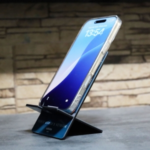 SUPORTE PARA TELEMVEL EM ACRLICO PERSONALIZVEL