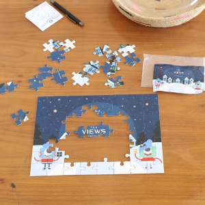 PUZZLE CARTO A4  56 PEAS PERSONALIZVEL