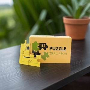 PUZZLE A3 112 PEAS EMBALAMENTO CAIXA PERSONALIZVEL
