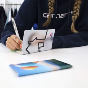 CAPA PARA AGENDA DE BOLSO 96X158MM PERSONALIZ�VEL