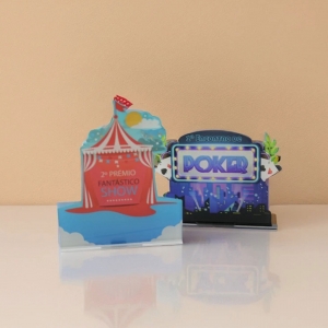 TROFU 3MM 12X10CM FORMATO ESPECIAL PERSONALIZVEL