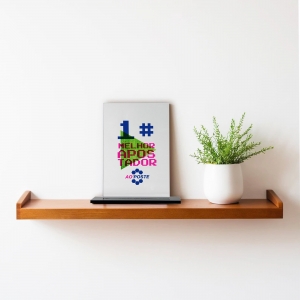 TROF�U 5MM 15X10CM RECTANGULAR PERSONALIZ�VEL