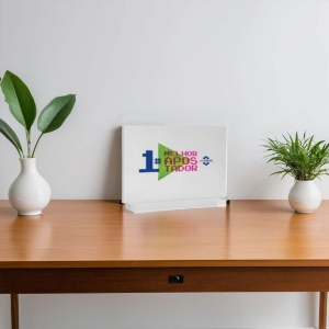 TROF�U 5MM 14X19CM RECTANGULAR PERSONALIZ�VEL