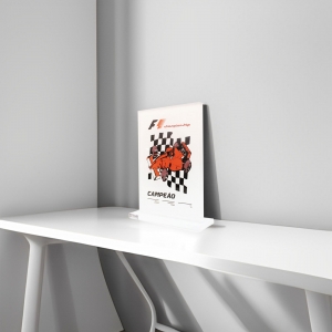 TROF�U 10MM 15X22CM RECTANGULAR PERSONALIZ�VEL