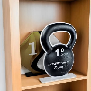 TROF�U ACR�LICO 3MM 20X16CM PERSONALIZ�VEL