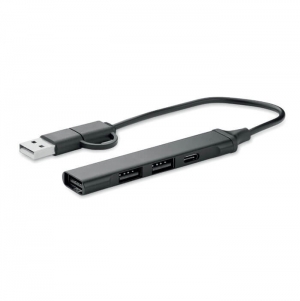 CURRENT Hub 4 portas USB 19 cm