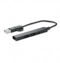 CURRENT Hub 4 portas USB 19 cm