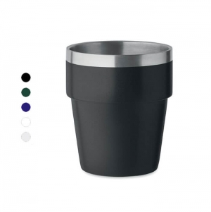 ACERITO Copo de parede dupla 250 ml