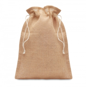 JUTE MEDIUM Saco  gift md. juta 25x 32cm