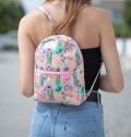 MOCHILA PEQUENA EM NAPA PERSONALIZVEL