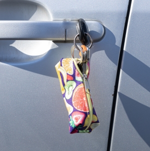 BOLSA PORTA-CHAVES EM NAPA PERSONALIZ�VEL