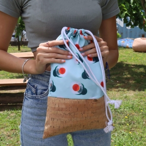 SACO EM POLISTER E CORTIA PERSONALIZVEL