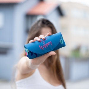 BOLSA PARA �CULOS PERSONALIZ�VEL