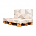 ENCOSTO PARA SOF� PALETE COM ESPUMA 10CM PERSONALIZ�VEL