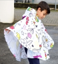 PONCHO CRIANA IMPERMEVEL PERSONALIZVEL